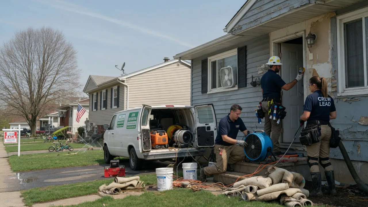 Flood Cleanup in Hamburg, NJ near me